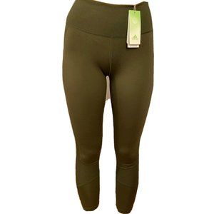 ADIDAS WOMEN’S HIGH RISE COMPRESSION FIT 7/8 TIGHTS – WILD PINE